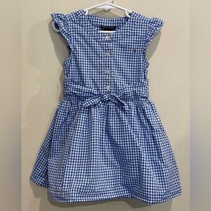 Tommy Hilfiger Blue Check Petticoat Dress